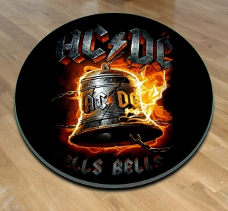 Koberec kulatý-ACDC 1